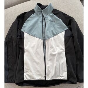 Craft Black and Gray Windbreaker Jacket